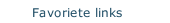 Favoriete links